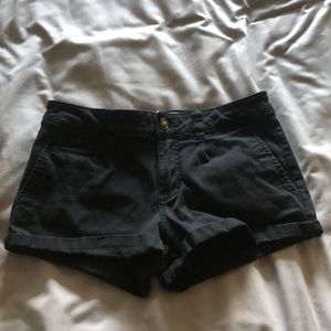 SOLD • Black American Rag Cotton Shorts